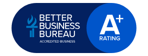 BBB Accredited Business A+ Rating